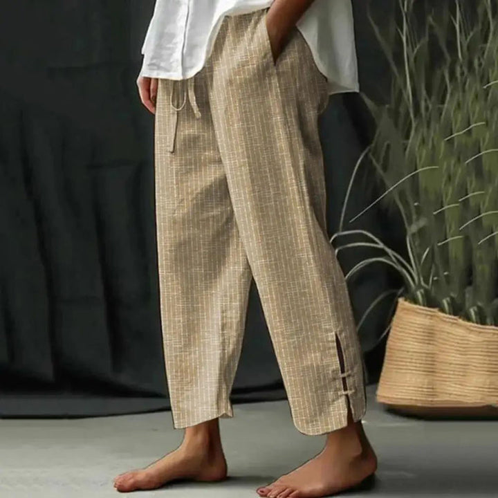 Frida | Pantaloni comodi in stile artigianale
