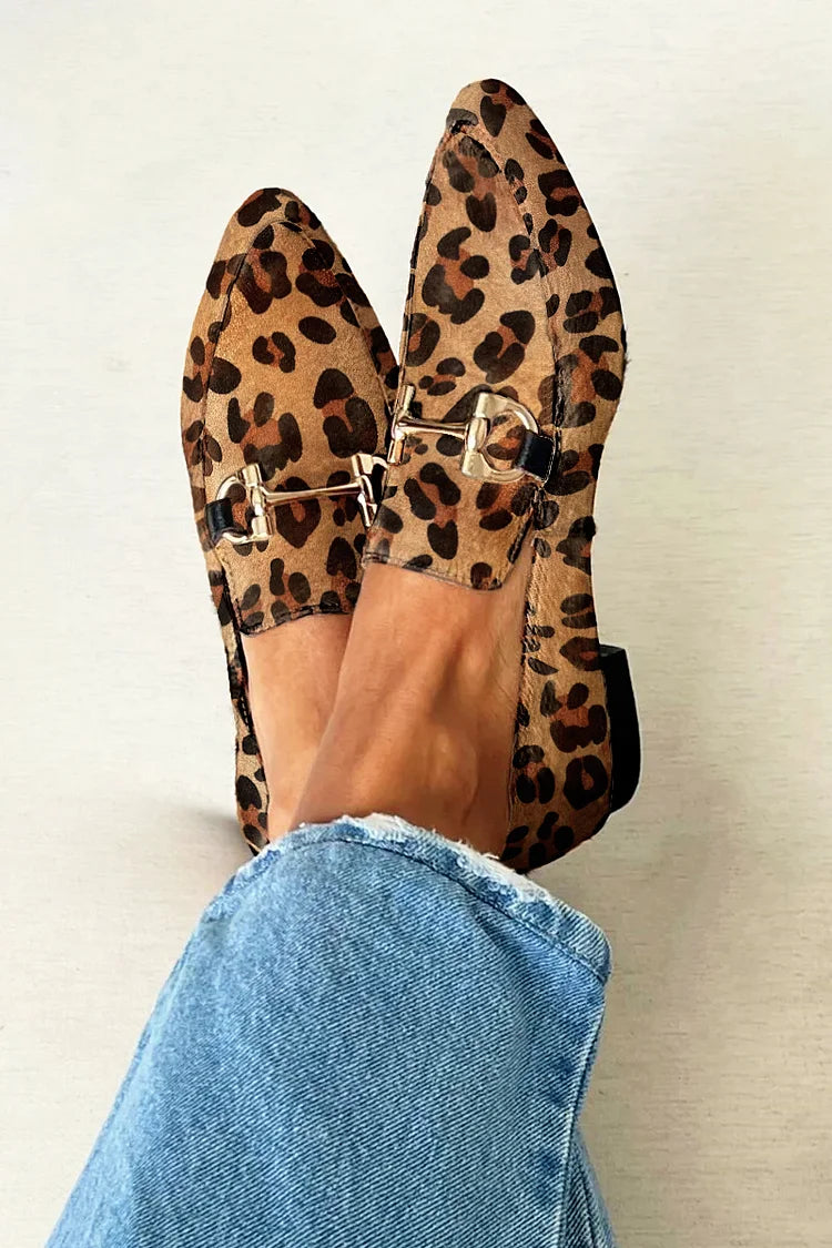 Federica | Mocassini eleganti leopardati