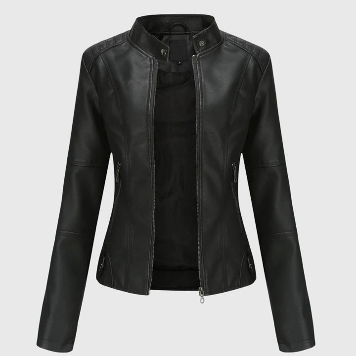 Elena | Giacca elegante in pelle da donna