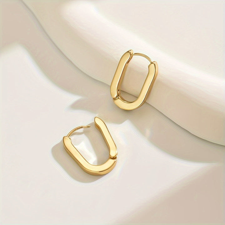 Eva Maria | Orecchini a cerchio geometrici eleganti