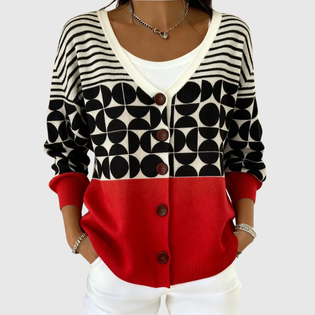 Martina | Giacca in Maglia con Bottoni