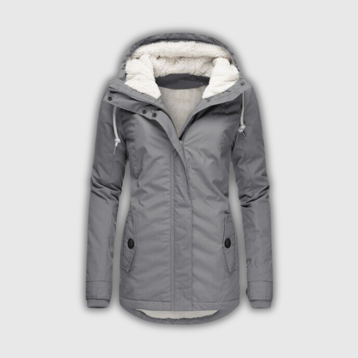 Beatrice | Parka invernale con cappuccio e fodera teddy