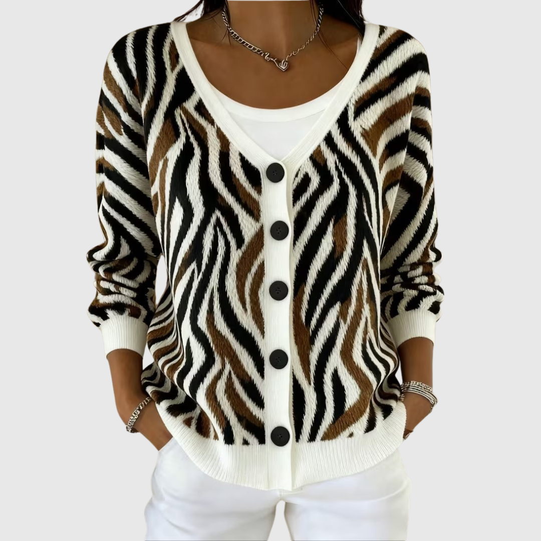 Ester | Giacca in Maglia con Bottoni