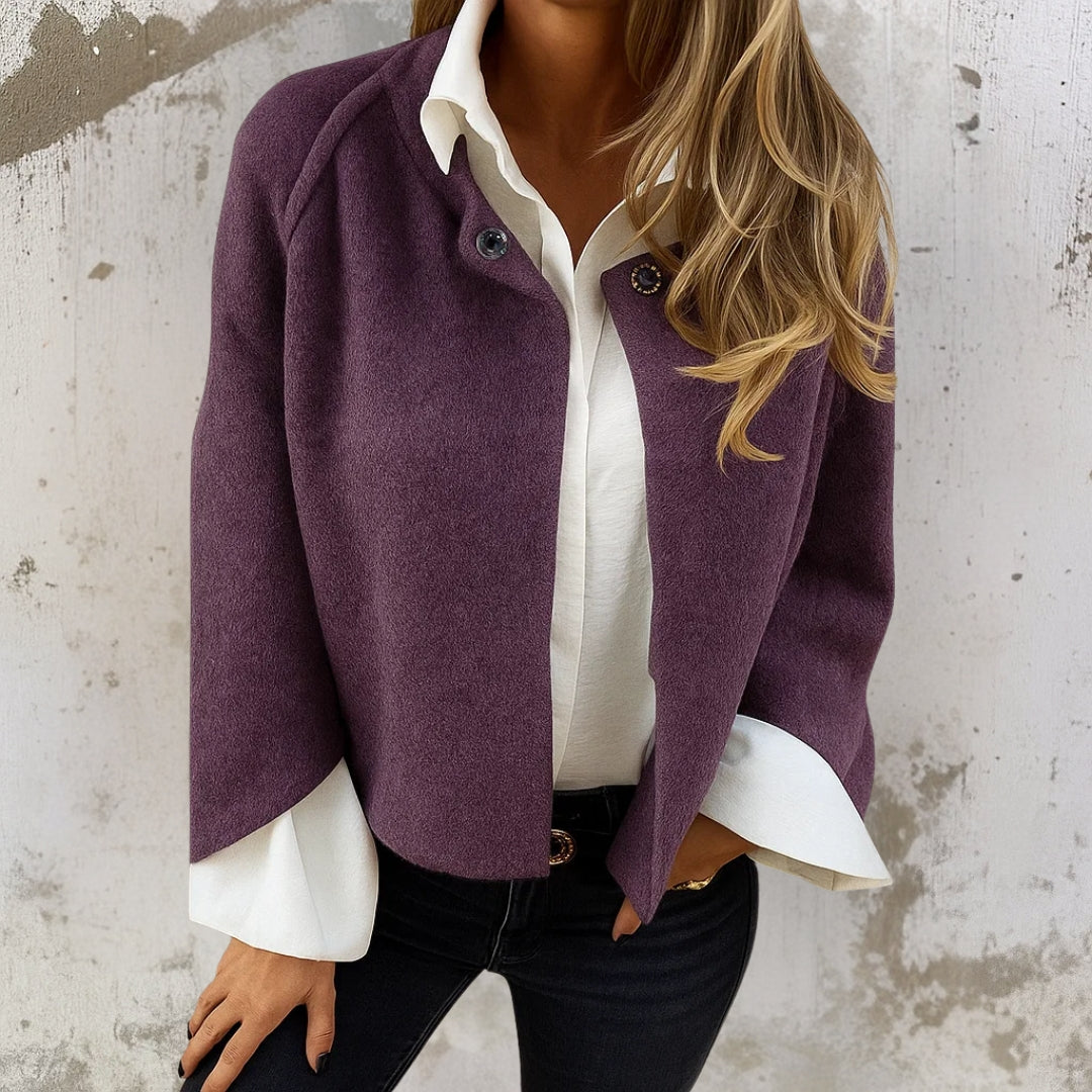 Cesarina | Giacca corta effetto cashmere