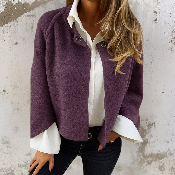 Cesarina | Giacca corta effetto cashmere
