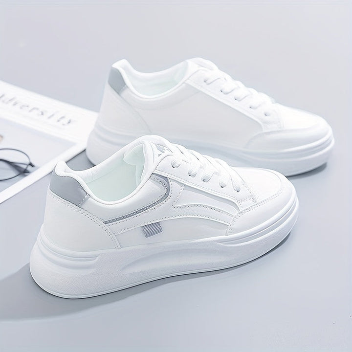 Nina | Sneakers bianche eleganti, leggere e comode