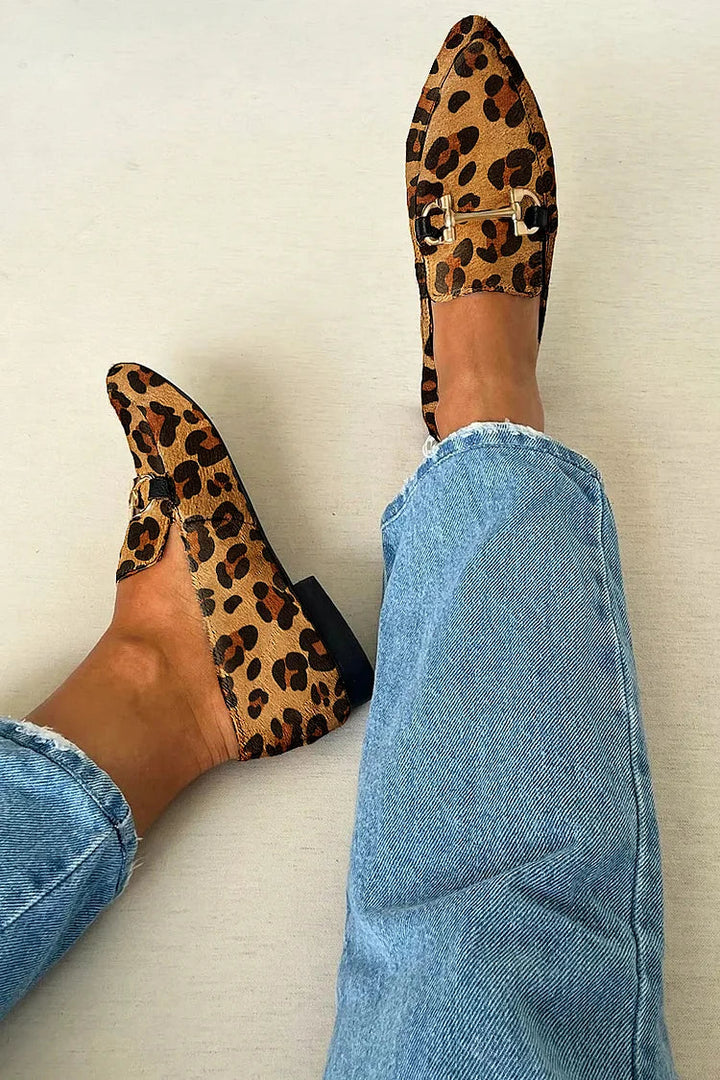 Federica | Mocassini eleganti leopardati
