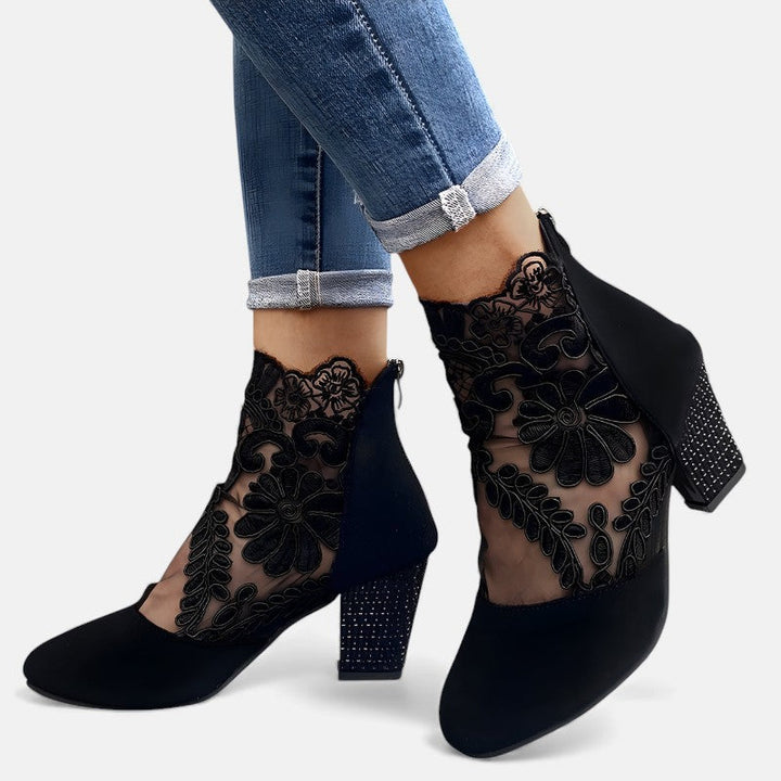 Cunegonda | Scarpe ortopediche eleganti e traspiranti con tacco