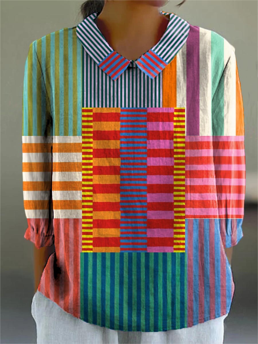 Emma Marta | Blusa con stampa artistica