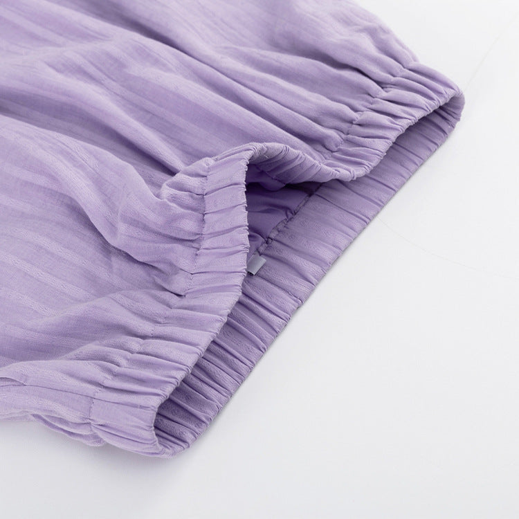 Teresa | Completo arioso con blusa abbottonata e pantaloncini