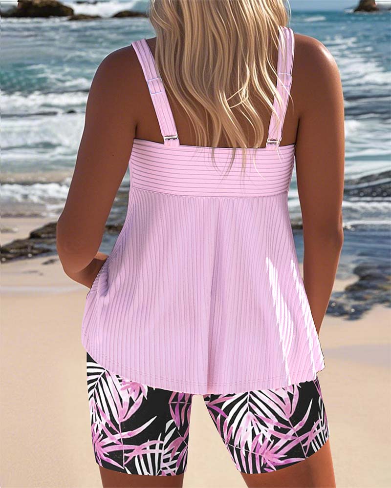 Teresa | Completo tankini multicolore