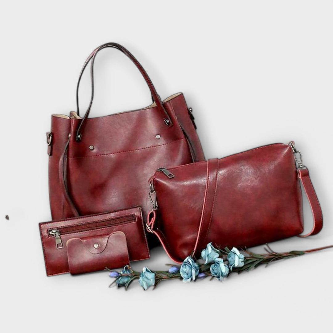 Ida | Set di borse vintage in quattro pezzi
