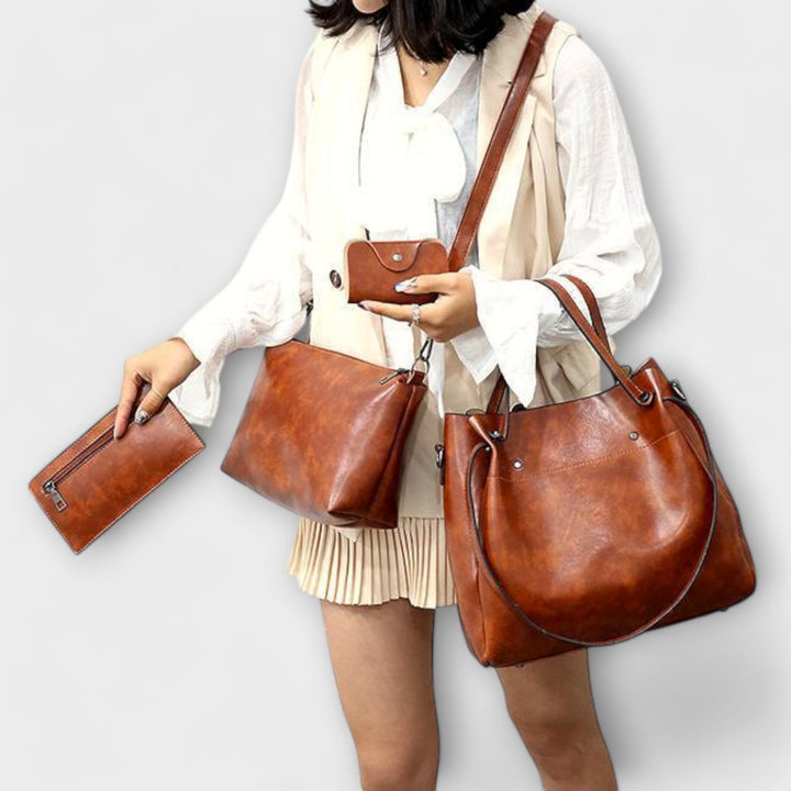 Ida | Set di borse vintage in quattro pezzi