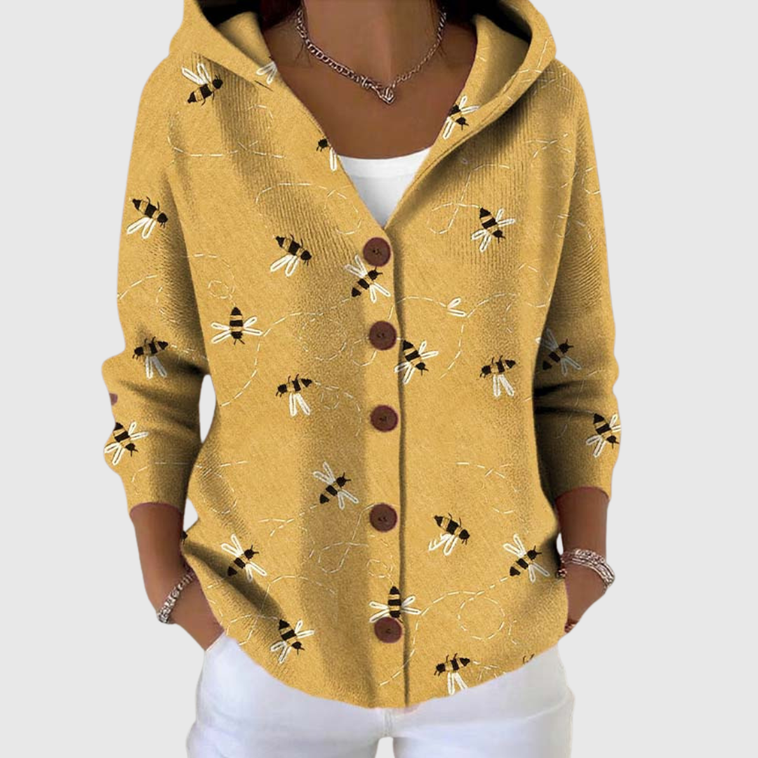 Susanna | Giacca in Maglia con Cappuccio