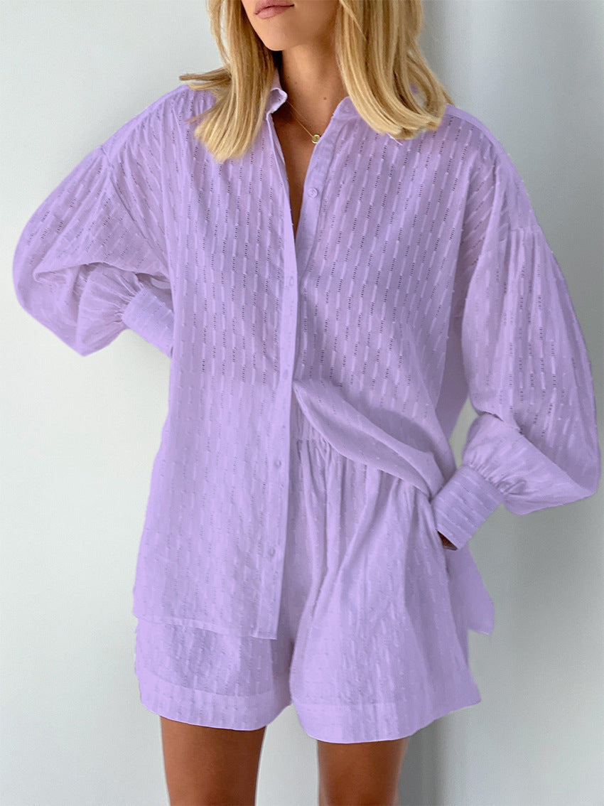 Maddalena | Completo leggero con blusa e pantaloncini