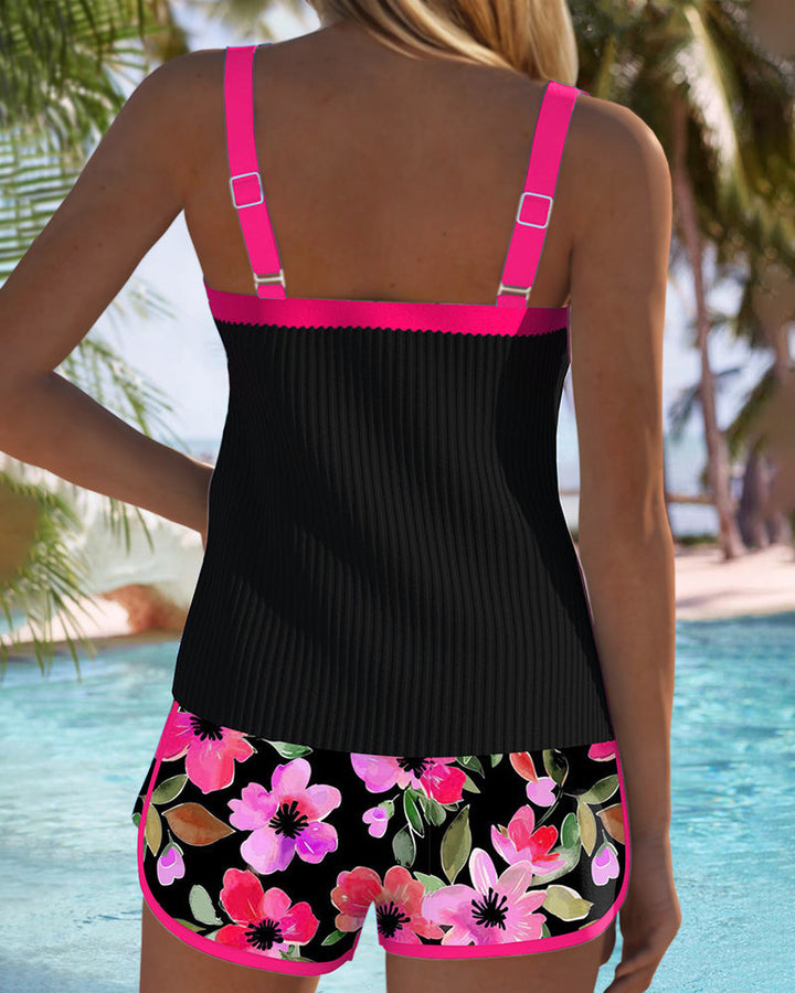 Rosa | Tankini elegante in due pezzi