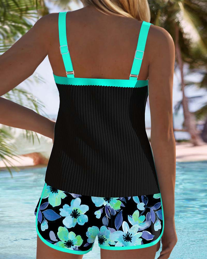 Rosa | Tankini elegante in due pezzi