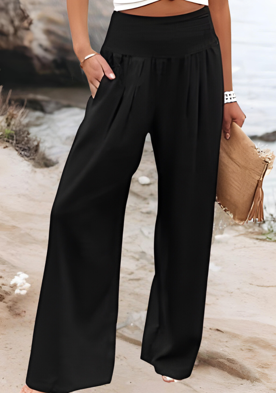Marta | Pantaloni ampi da spiaggia