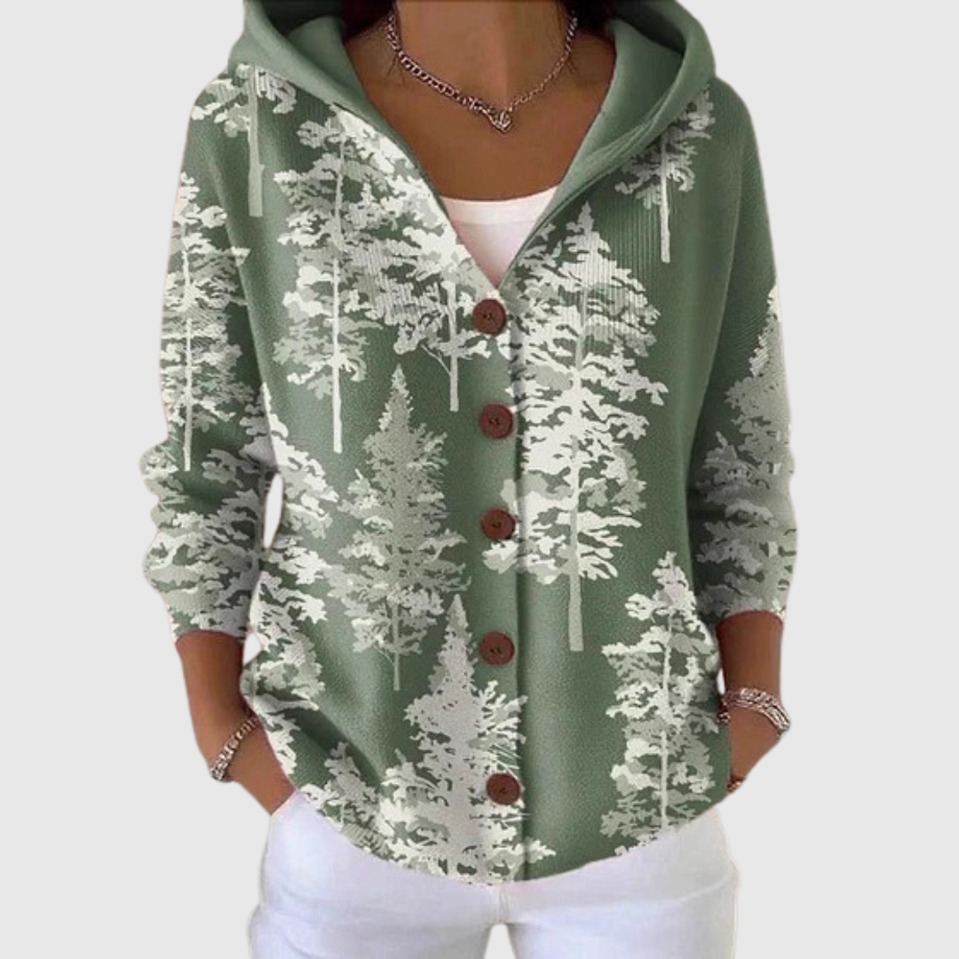 Regina | Giacca in Maglia con Cappuccio