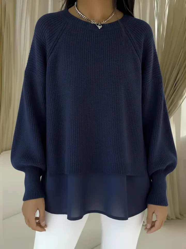 Dorotea | Maglione con effetto a strati