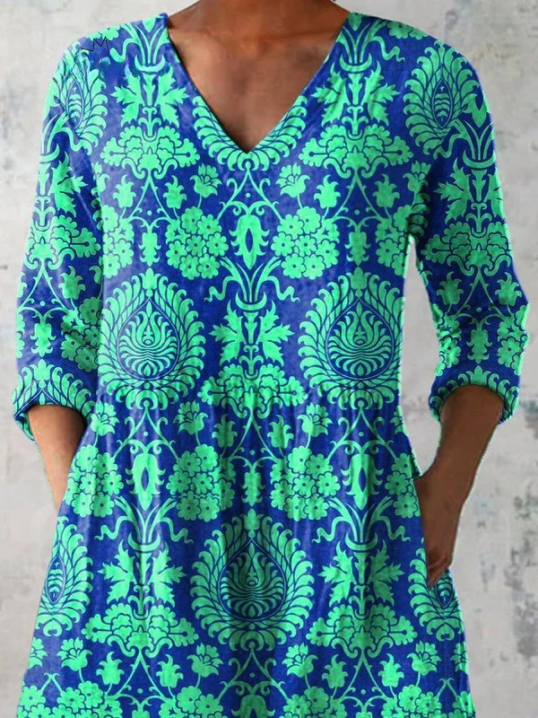 Cornelia | Blusa lunga con scollo a V