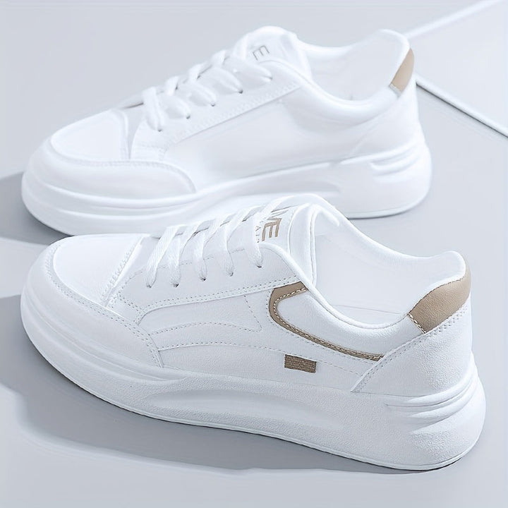 Nina | Sneakers bianche eleganti, leggere e comode
