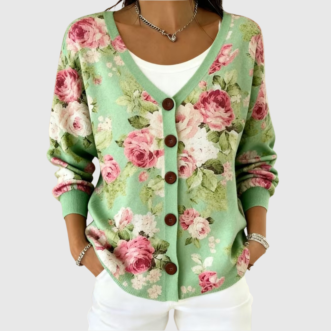 Gabriella | Giacca in Maglia con Bottoni