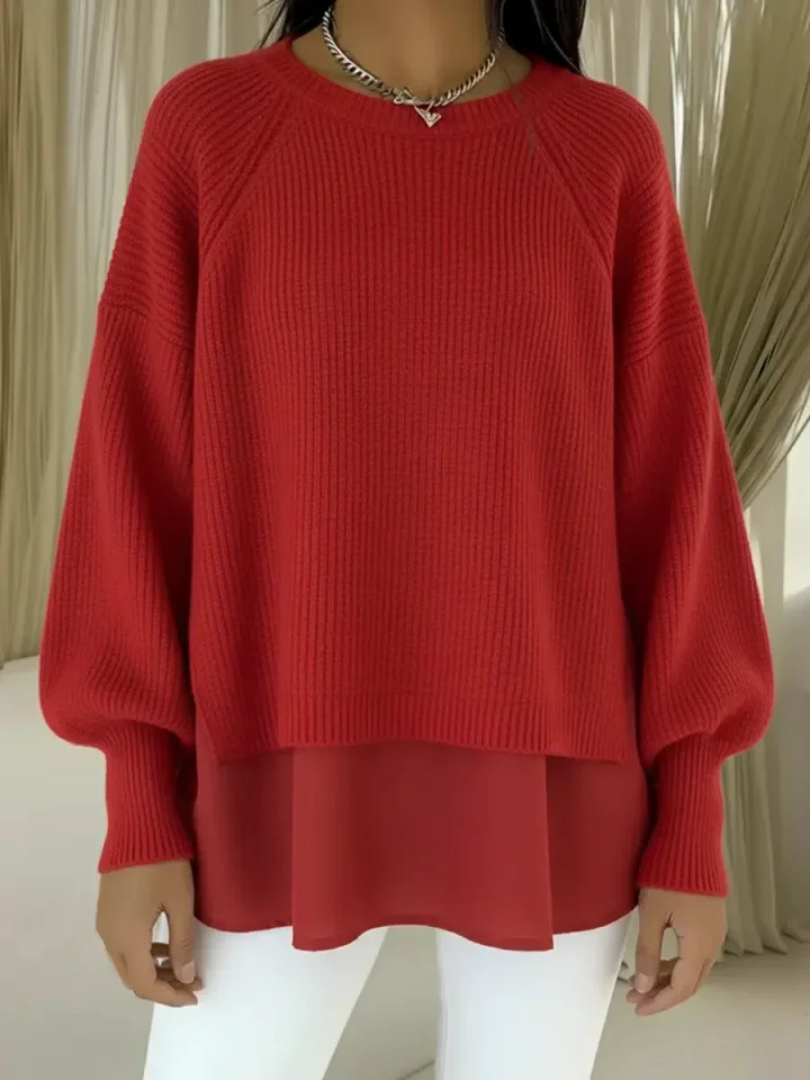 Dorotea | Maglione con effetto a strati