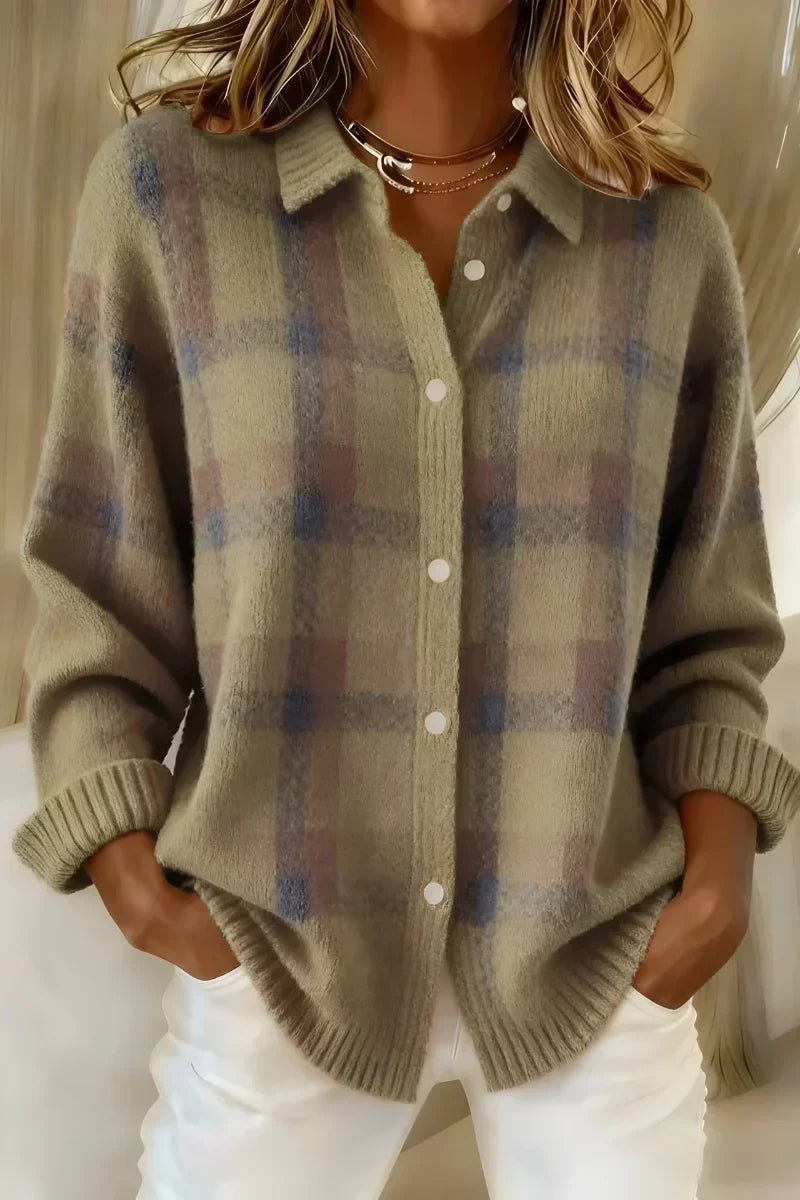 Simonetta | Cardigan a Quadri