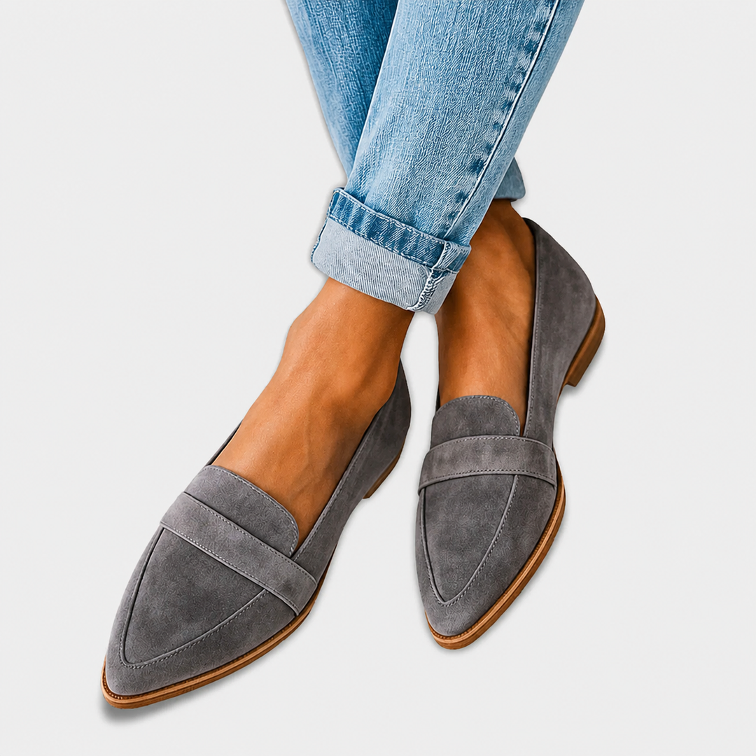 Luisa | Mocassini in camoscio