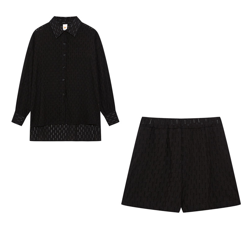 Maddalena | Completo leggero con blusa e pantaloncini