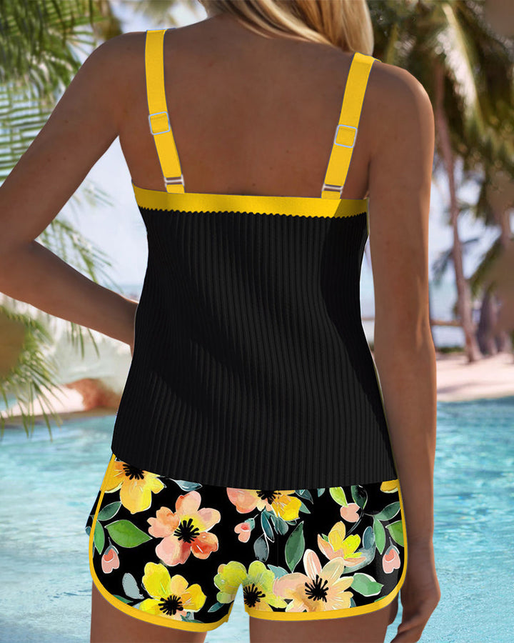 Rosa | Tankini elegante in due pezzi