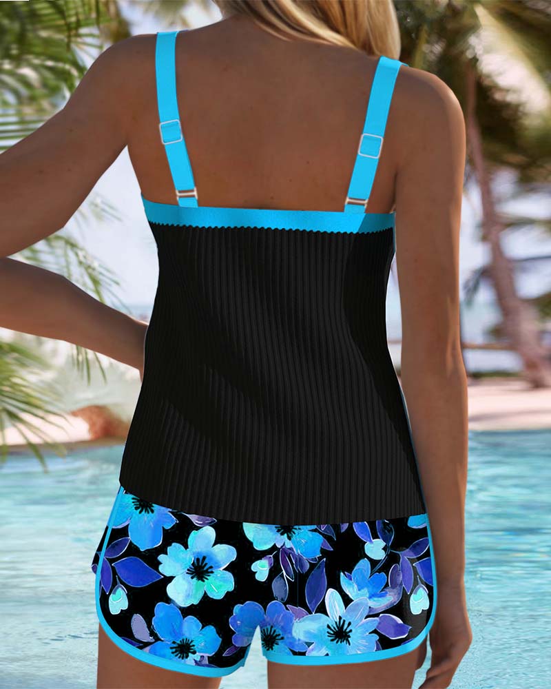 Rosa | Tankini elegante in due pezzi