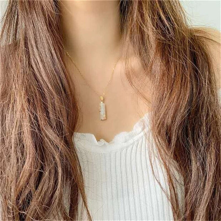 Laura | Collana con amuleto in giada
