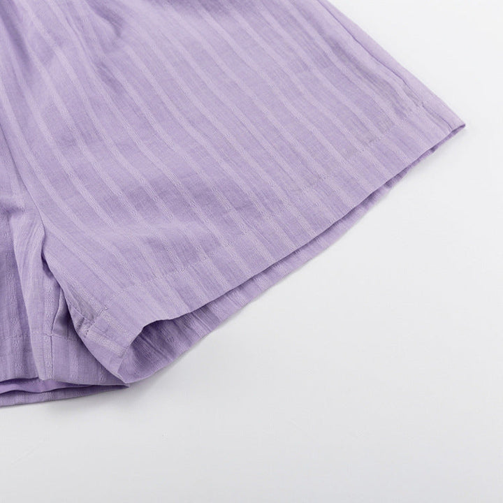Teresa | Completo arioso con blusa abbottonata e pantaloncini