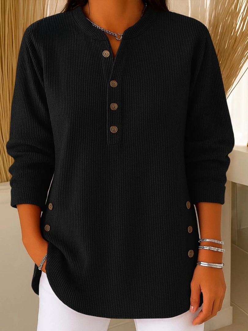 Rosetta | Tunica Henley con Bottoni