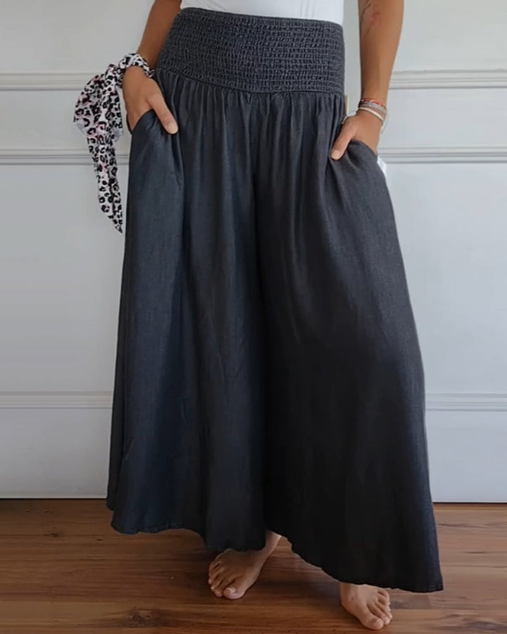 Carlotta | Pantaloni con vita elasticizzata