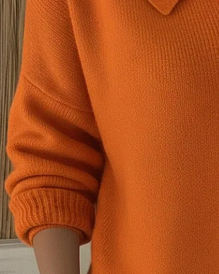 Marisa | Cardigan con Collo a Camicia