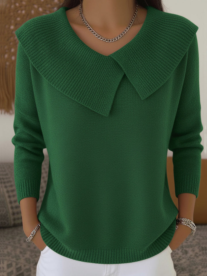 Fabiana | Maglione Caldo con Collo Rovesciato
