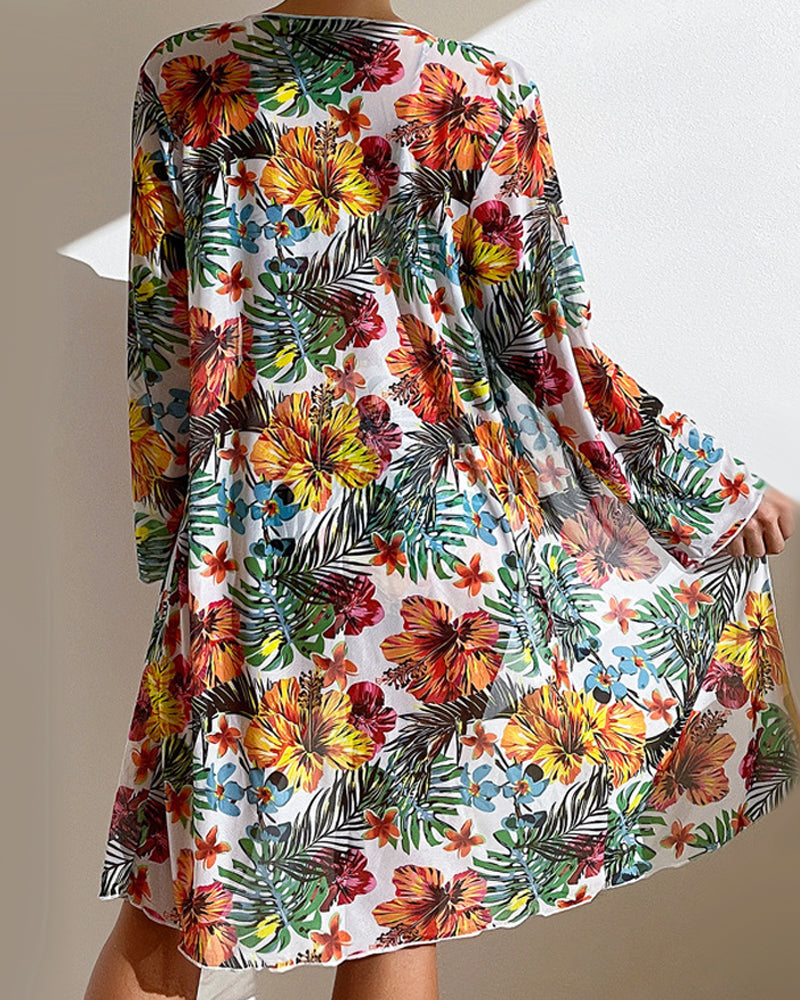 Giovanna | Bikini con gonnellino a fiori