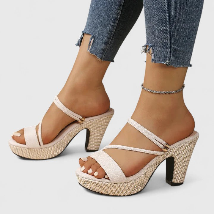 Brigida | Scarpe raffinate con tacco