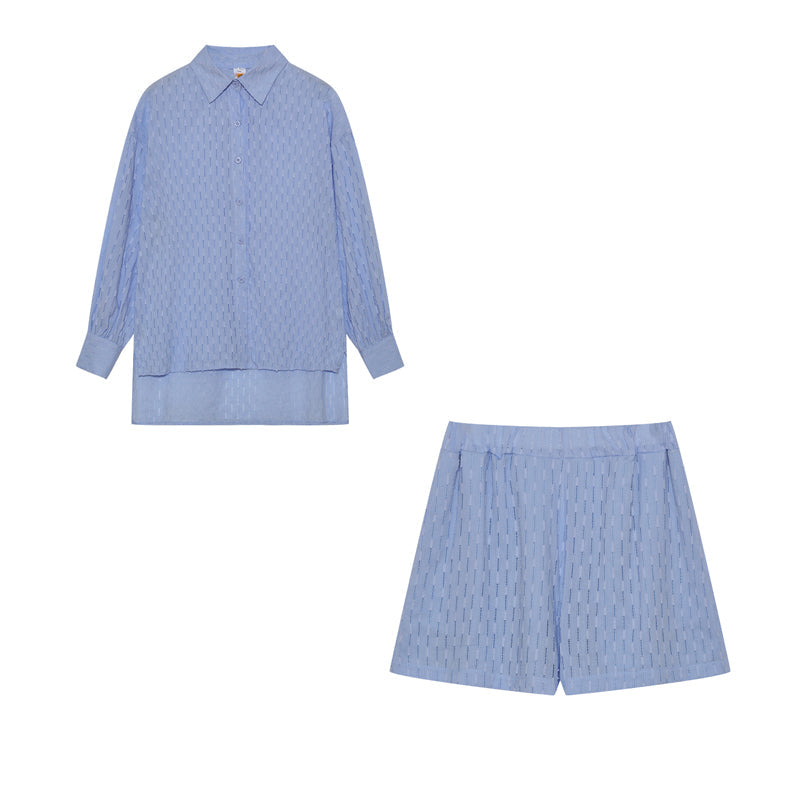 Maddalena | Completo leggero con blusa e pantaloncini