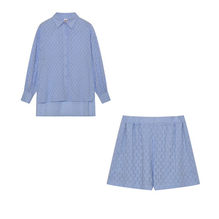 Maddalena | Completo leggero con blusa e pantaloncini
