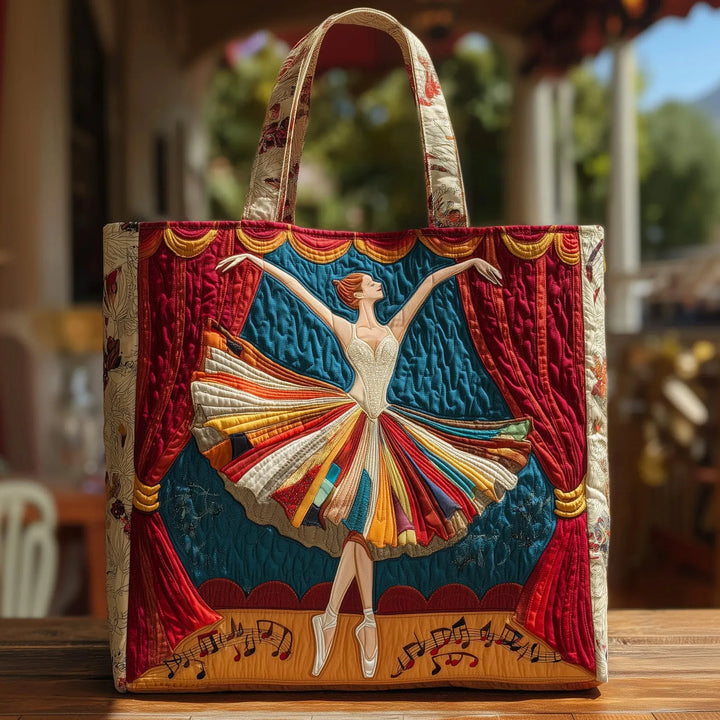 Paola | Borsa trapuntata con ballerina elegante