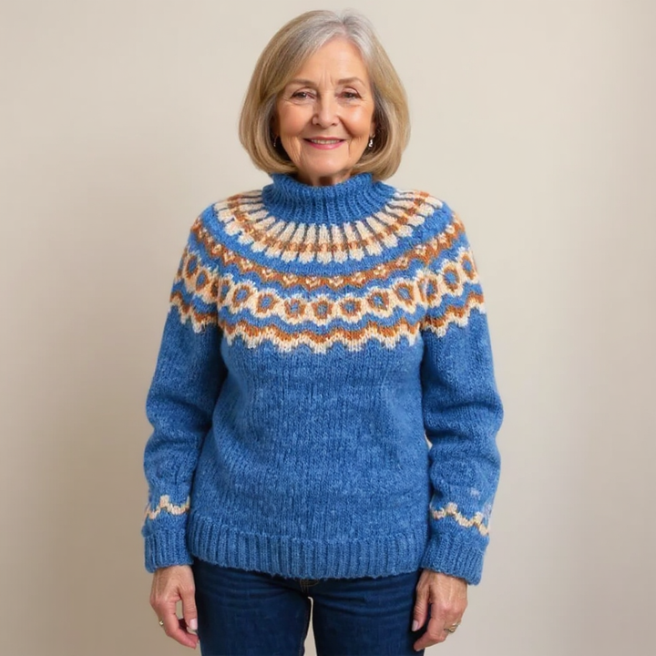 Carla | Maglione vintage in stile islandese