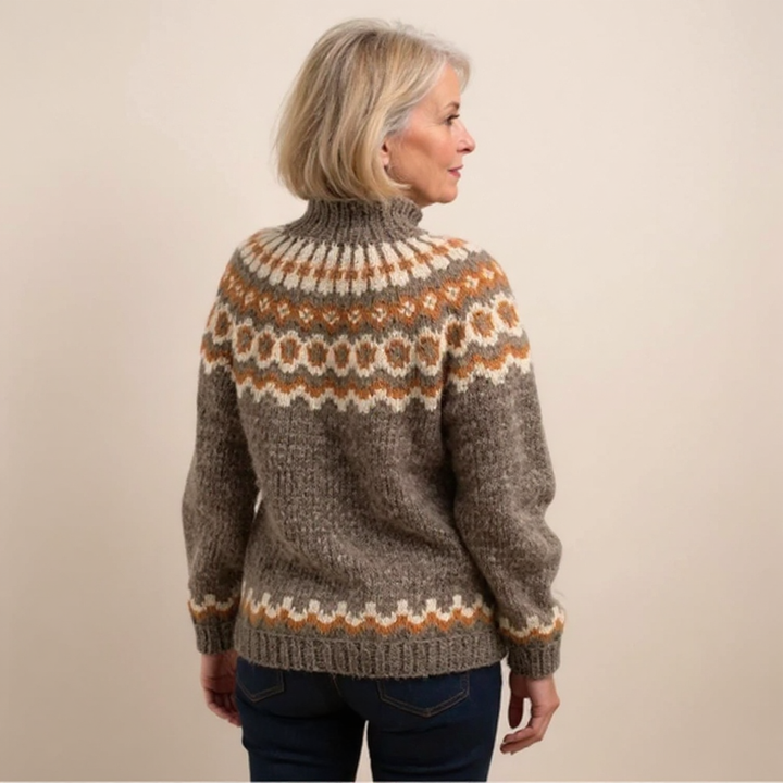 Carla | Maglione vintage in stile islandese