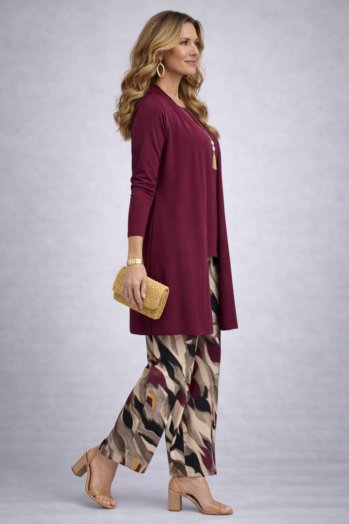 Federica | Completo elegante da donna in tre pezzi