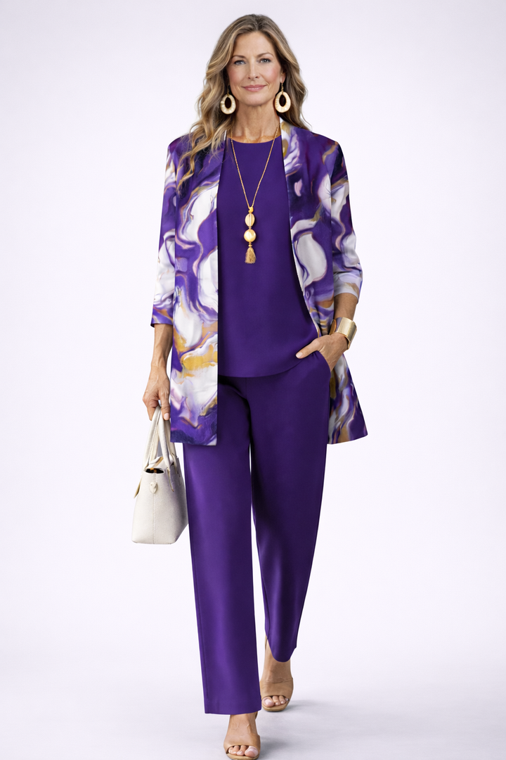 Emilia | Completo elegante da donna in tre pezzi