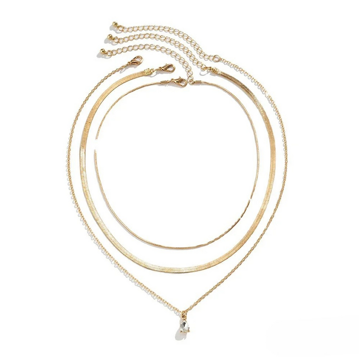 Teresa | Collana a più fili con ciondolo