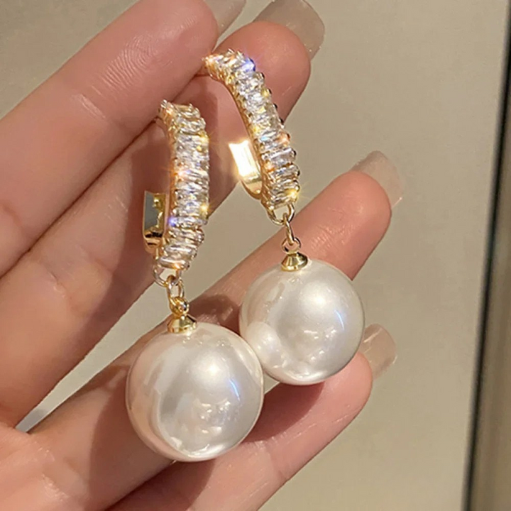 Brigida | Orecchini eleganti con dettagli di perle